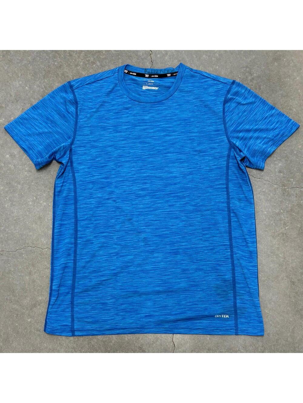 Tek Gear Drytech Blue Gym T Shirt